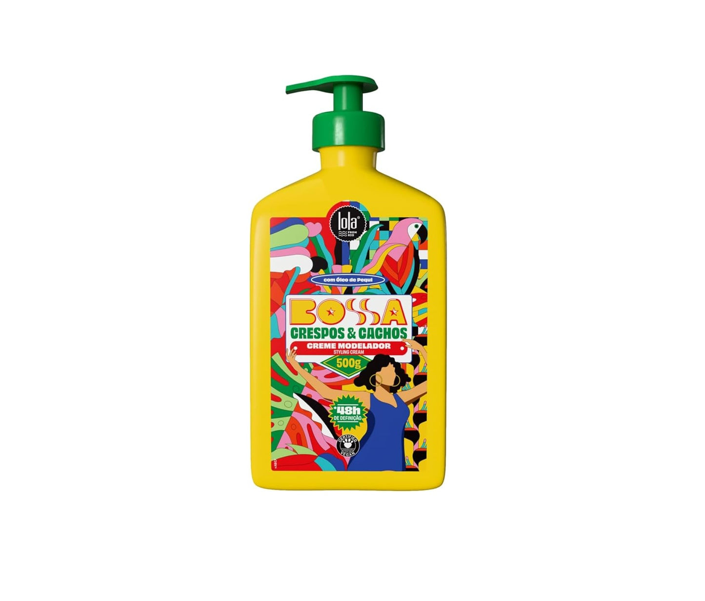 CREME MODELADOR CRESPOS & CACHOS BOSSA 500G - LOLA COSMETICS