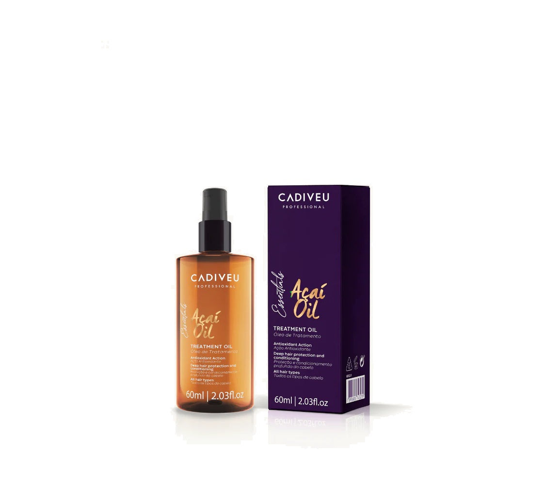 OLEO DE TRATAMENTO ESSENTIALS AÇAI OIL 110ML - CADIVEU