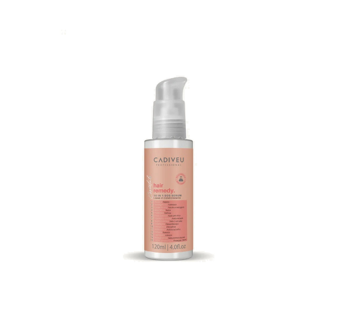 LEAVE IN SERUM 15 IN 1 ESSENTIALS HAIR REMEDY 120ML - CADIVEU
