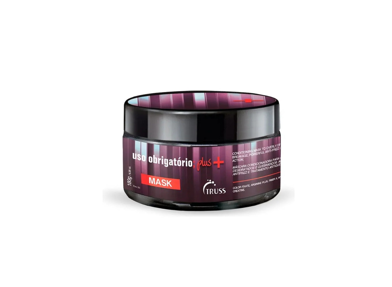 MASCARA USO OBRIGATORIO PLUS + 180G - TRUSS