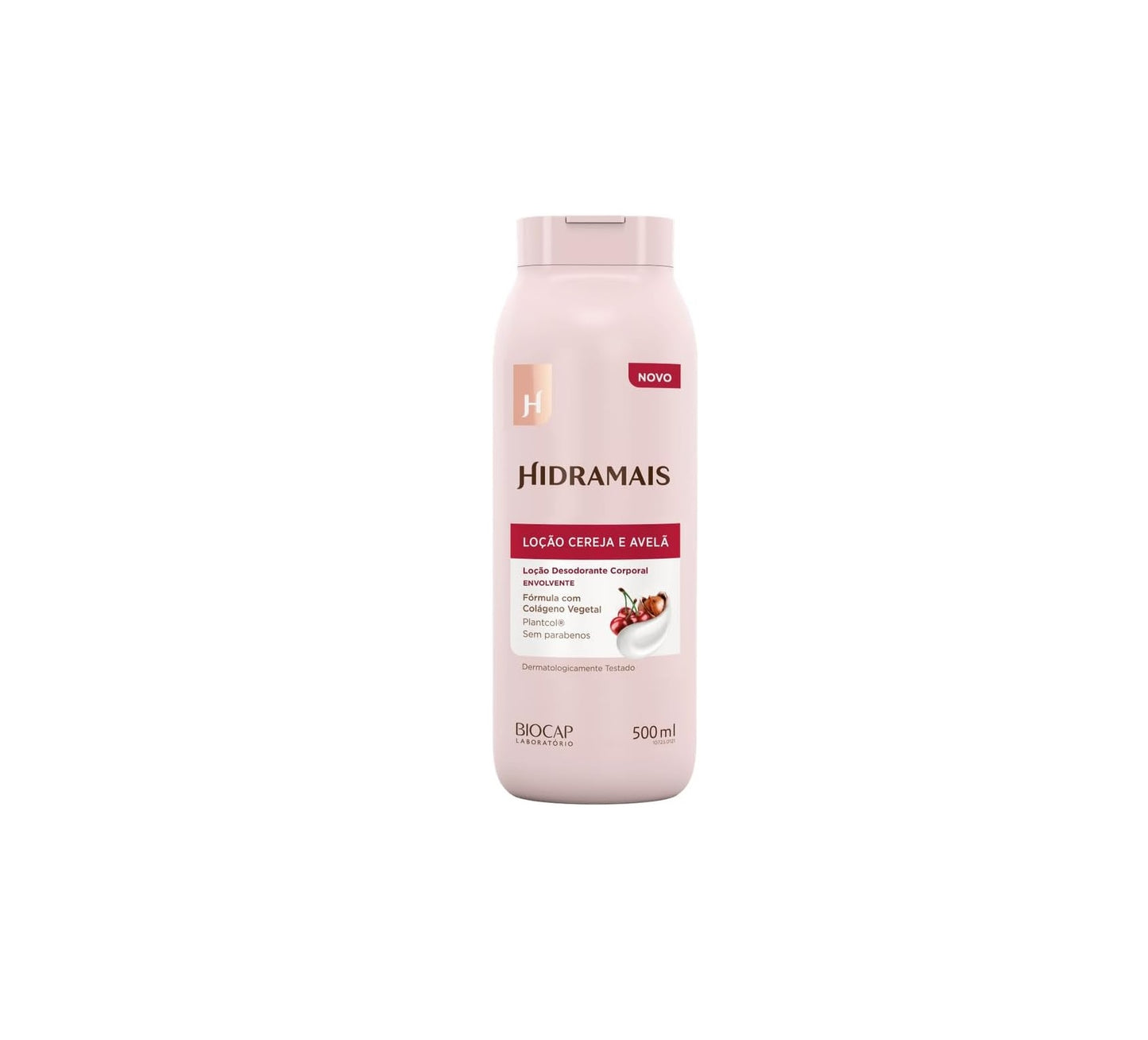LOCAO CEREJA E AVELA 500ML - HIDRAMAIS