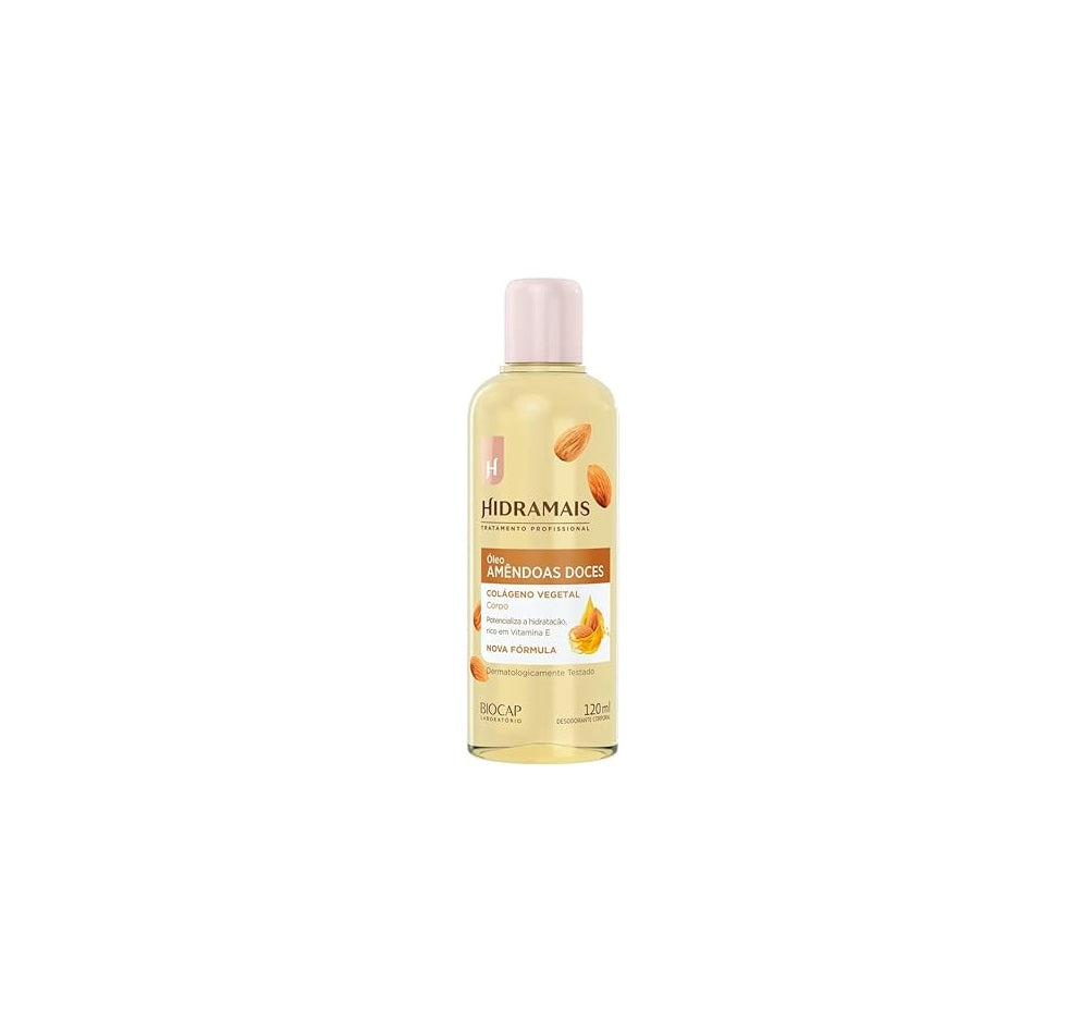 OLEO HIDRATANTE AMENDOAS 120ML - HIDRAMAIS