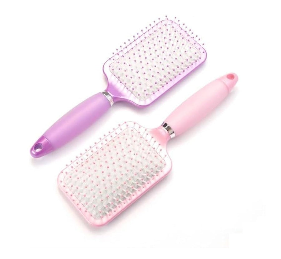 ESCOVA DESEMBARAÇANTE QUADRADA ROSA - ISSI SUPPLIES