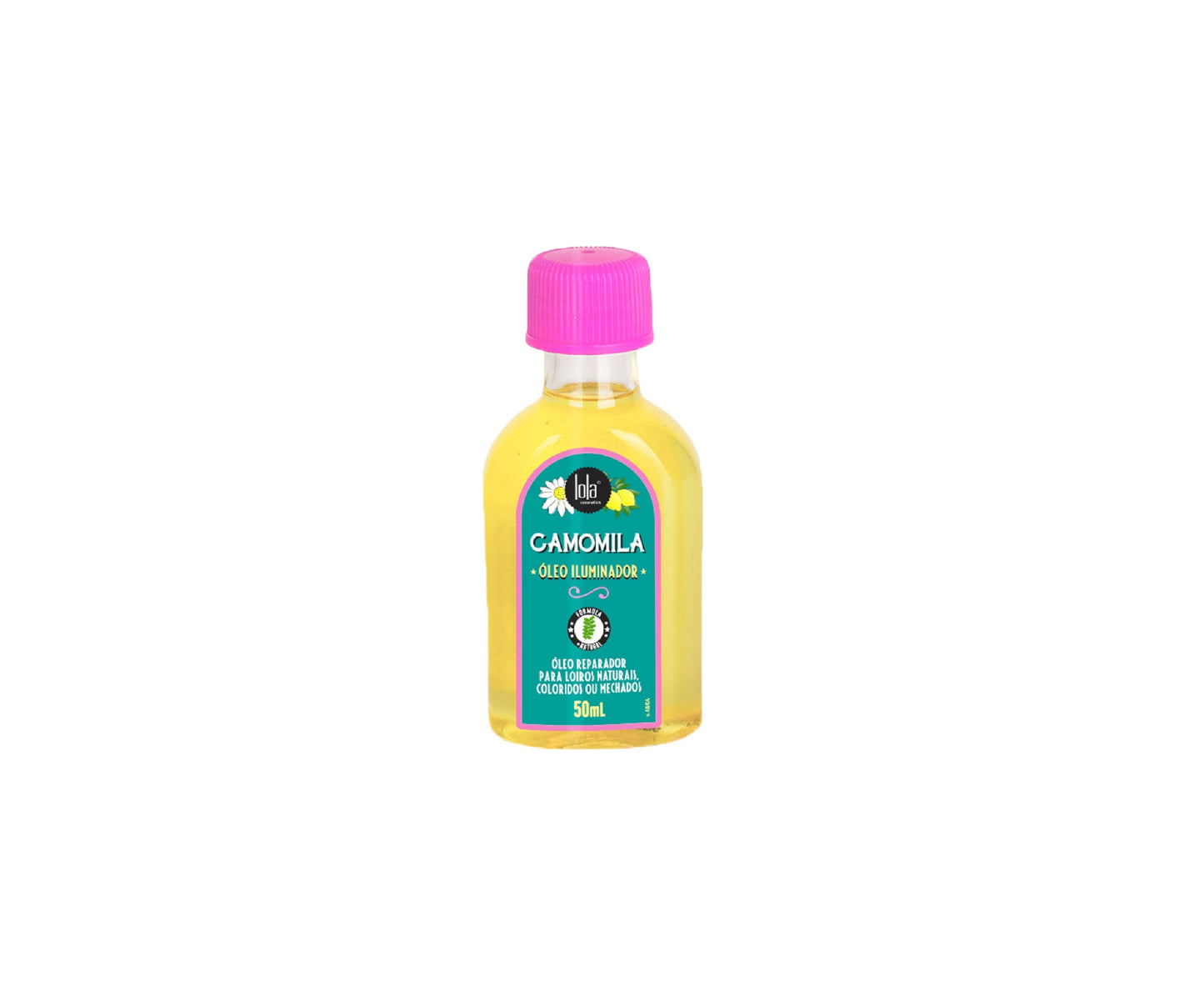 OLEO CAMOMILA REPARADOR E ILUMINADOR PARA LOIROS 50ML - LOLA COSMETICS