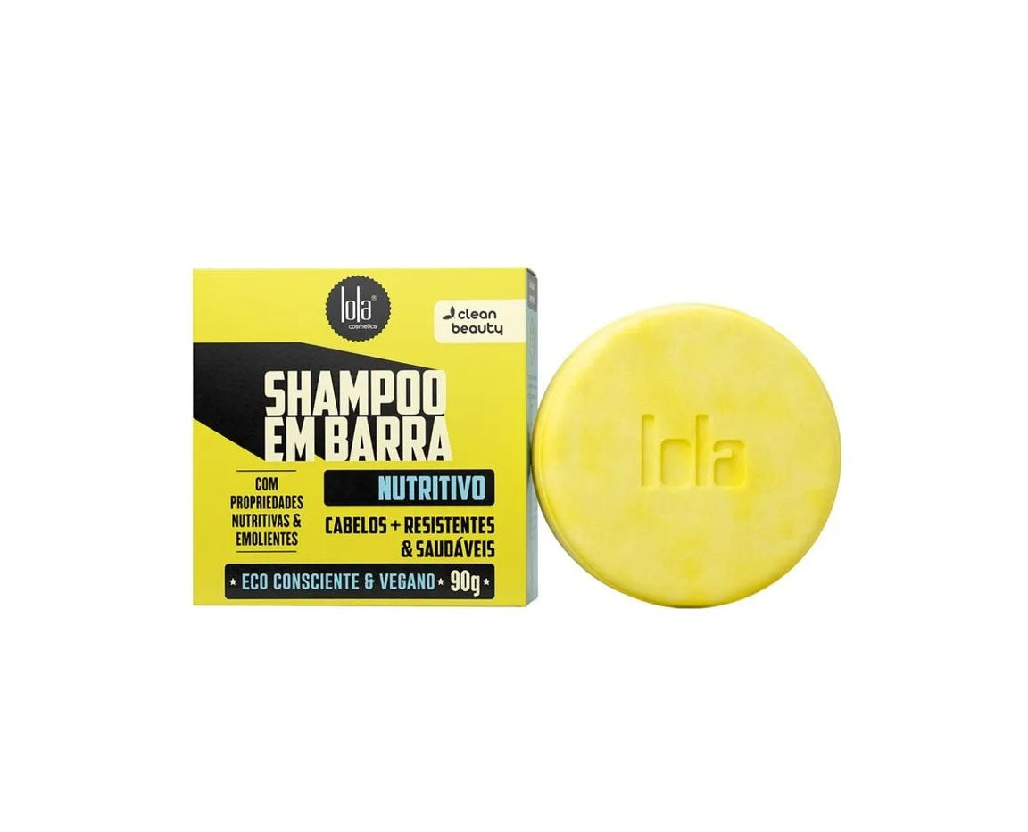 SHAMPOO EM BARRA NUTRITIVO 90G - LOLA COSMETICS