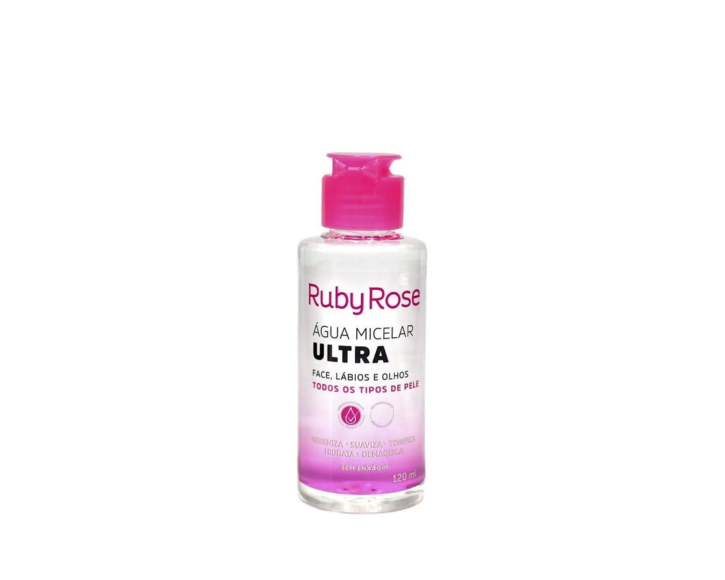 AGUA MICELAR ULTRA 120ML - RUBY ROSE