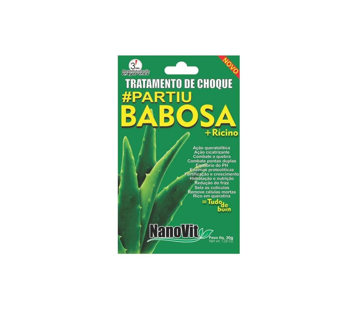 TRATAMENTO DE CHOQUE BABOSA + RICINO - CAPIM LIMAO