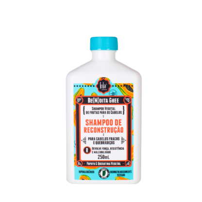 SHAMPOO BEMDITA GHEE MAMÃO 250ML - LOLA COSMETICS