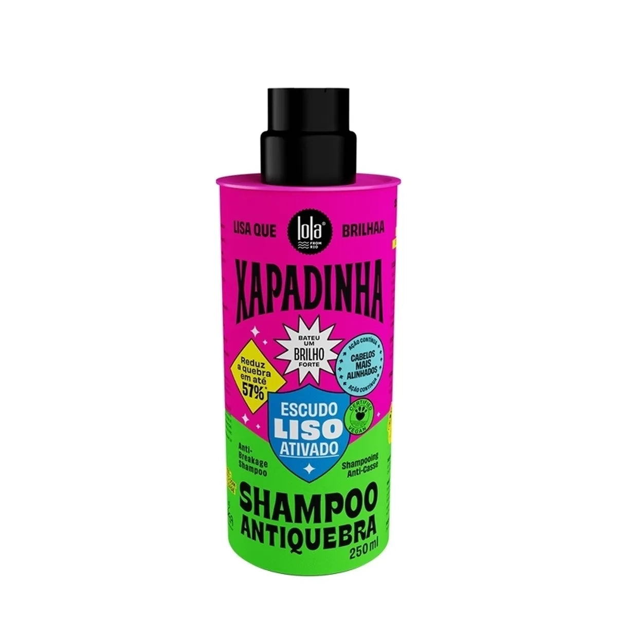 SHAMPOO XAPADINHA ANTIQUEBRA 250ML - LOLA COSMETICS
