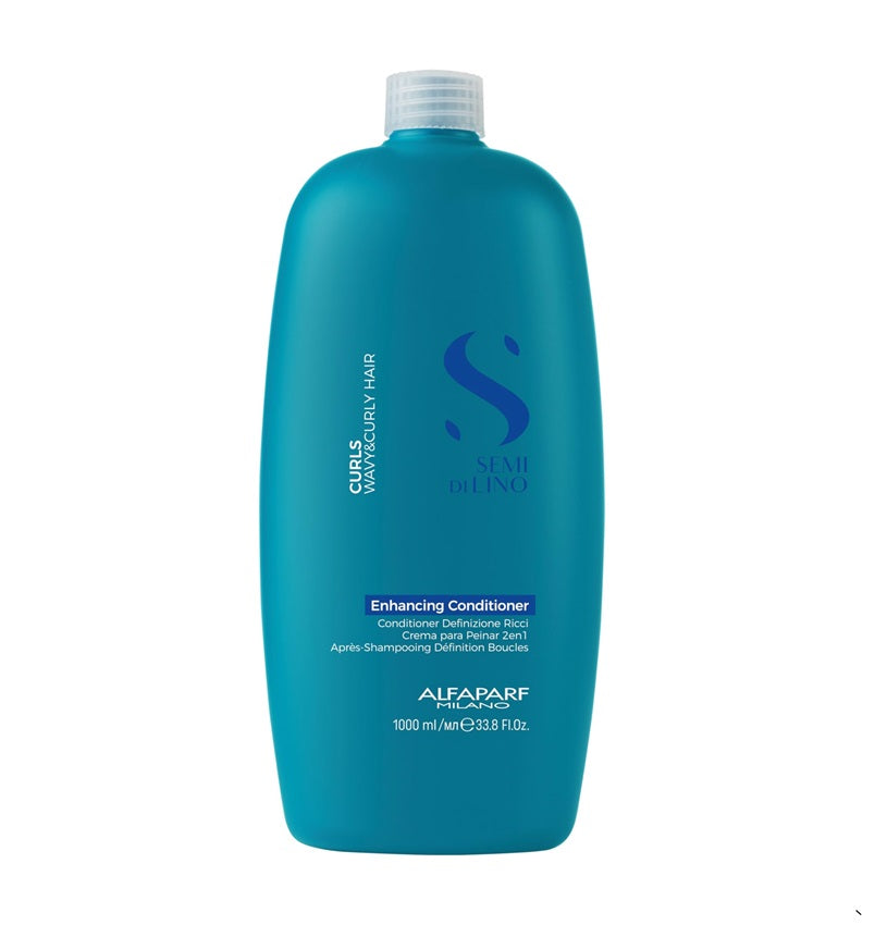 CONDICIONADOR SEMI DI LINO CURLS ENHANCING 1L - ALFAPARF