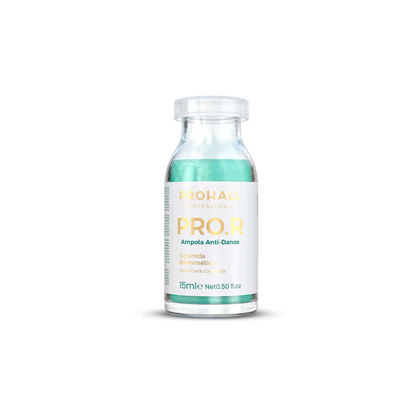 AMPOLA RECONSTRUÇÃO INTENSA ANTI-DANOS PRO.R 15ML - PROHALL