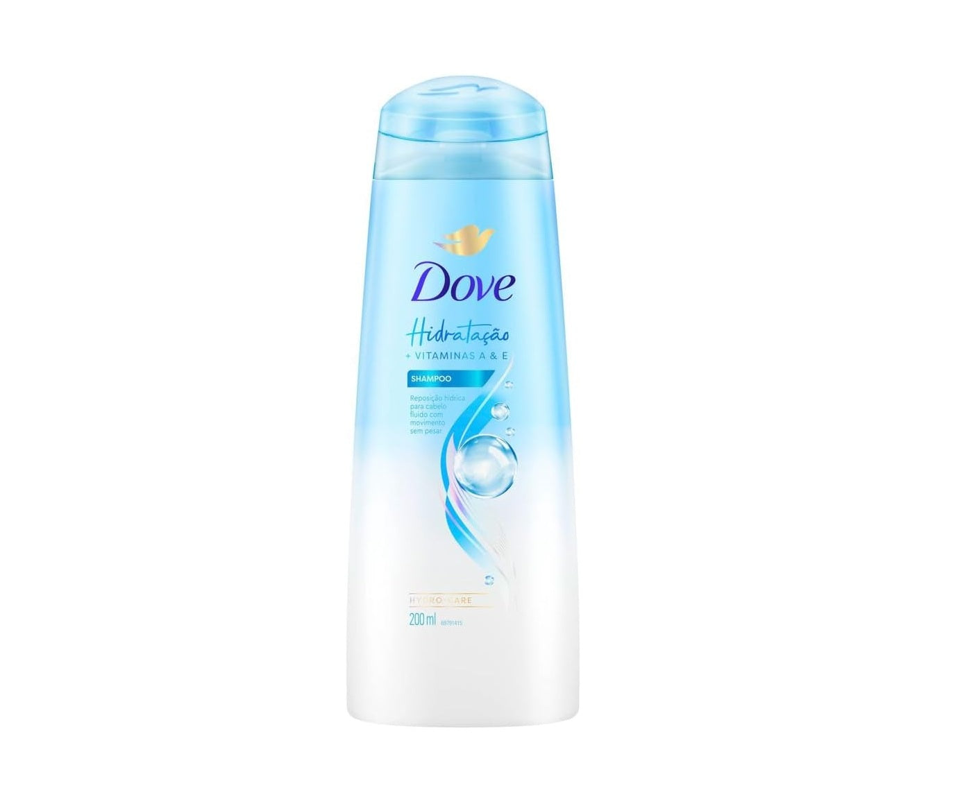 SHAMPOO HIDRATAÇÃO + VITAMINAS A & E 200ML - DOVE