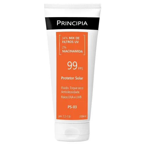 PROTETOR SOLAR PS/03 FILTROS UV FPS99 200ML - PRINCIPIA