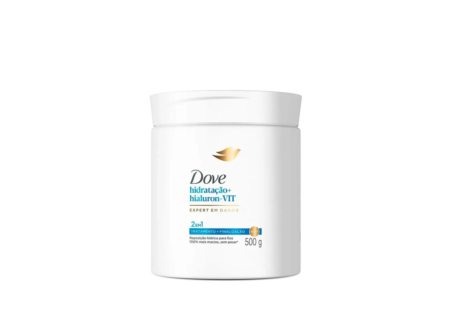 MASCARA TRATAMENTO E FINALIZAÇÃO 2 EM 1 HIDRATAÇÃO + HIALURON VIT 500G - DOVE