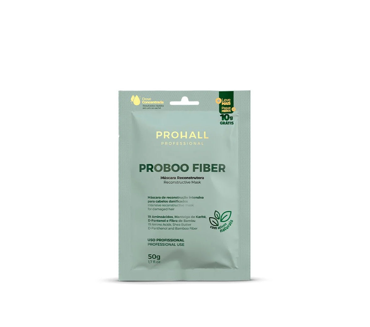 SACHE - MASCARA RECONTRUÇÃO SOS PROBOO FIBER 50G - PROHALL
