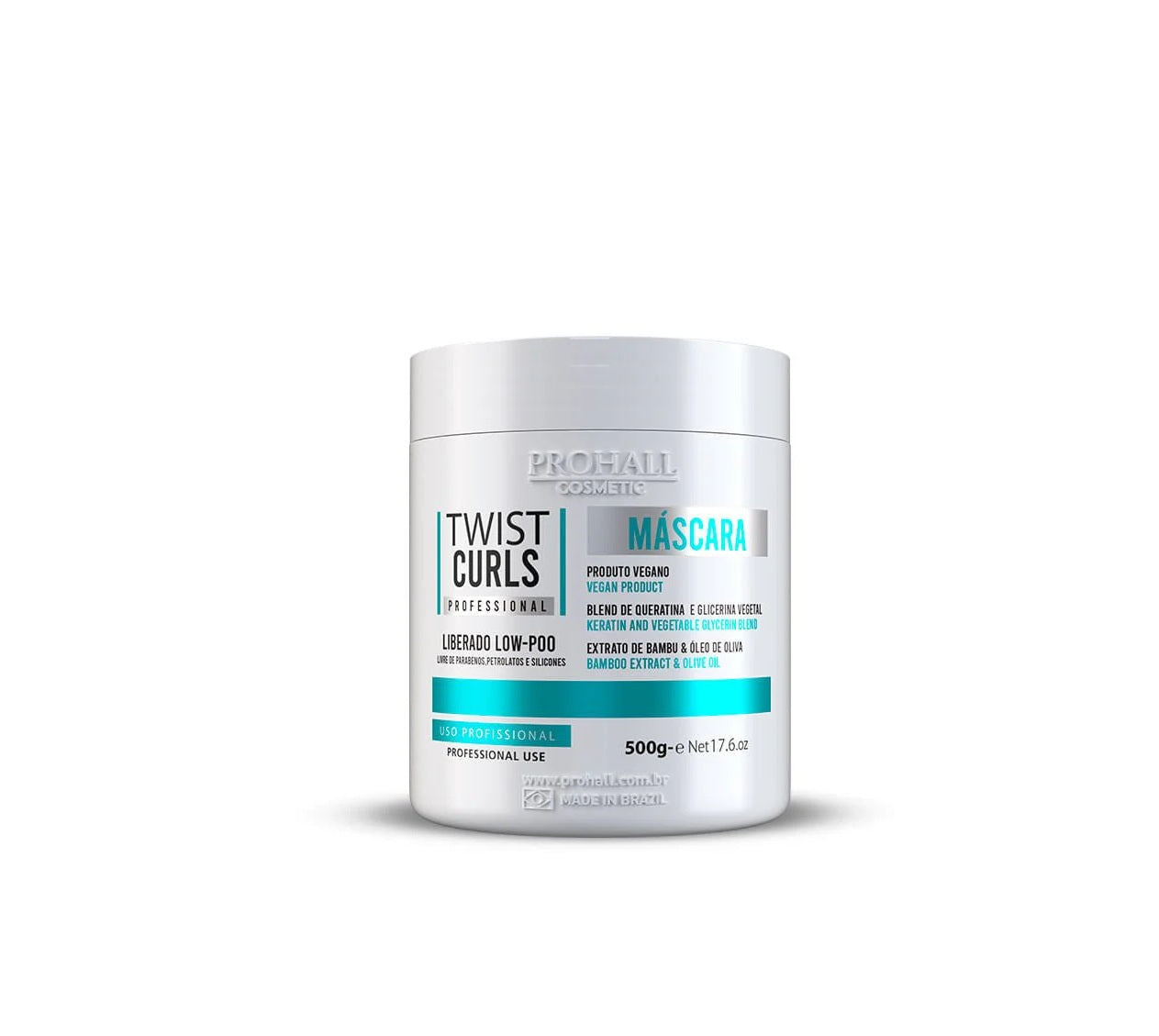 MASCARA ULTRA HIDRATANTE TWIST CURLS 500GR - PROHALL