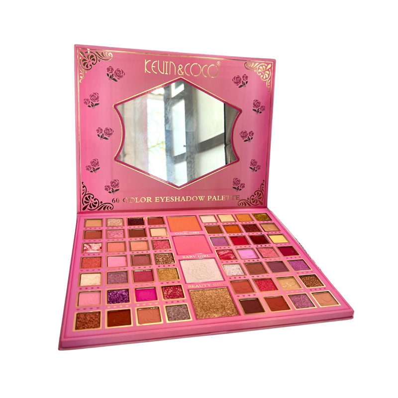 PALETA FACIAL 60 CORES - KEVIN & COCO