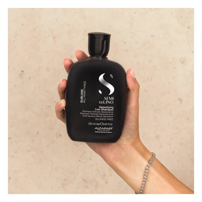 SHAMPOO SEMI DI LINO SUBLIME DETOX 250ML - ALFAPARF