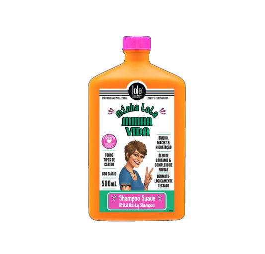 SHAMPOO DIARIO SUAVE MINHA LOLA MINHA VIDA 500ML - LOLA COSMETICS