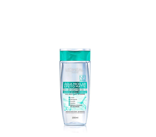 AGUA MICELAR EFEITO MATTE 200ML - LOREAL