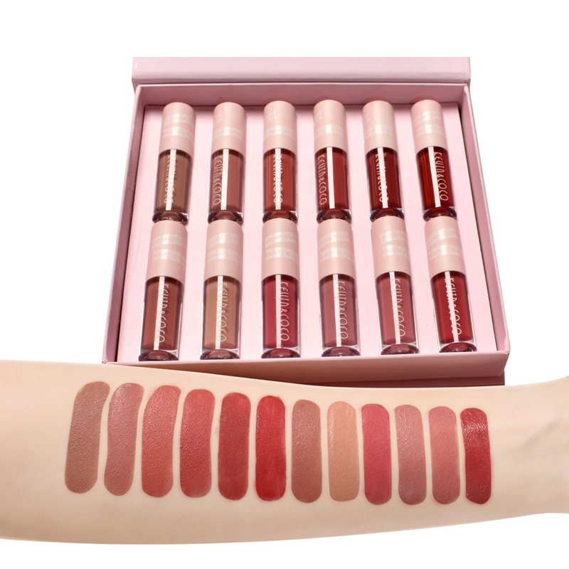 LIP GLOSS 12 CORES MATTE - KEVIN & COCO