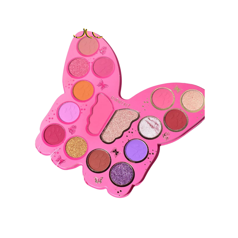 PALETA DE SOMBRAS E BATOM 16 CORES - KEVIN & COCO