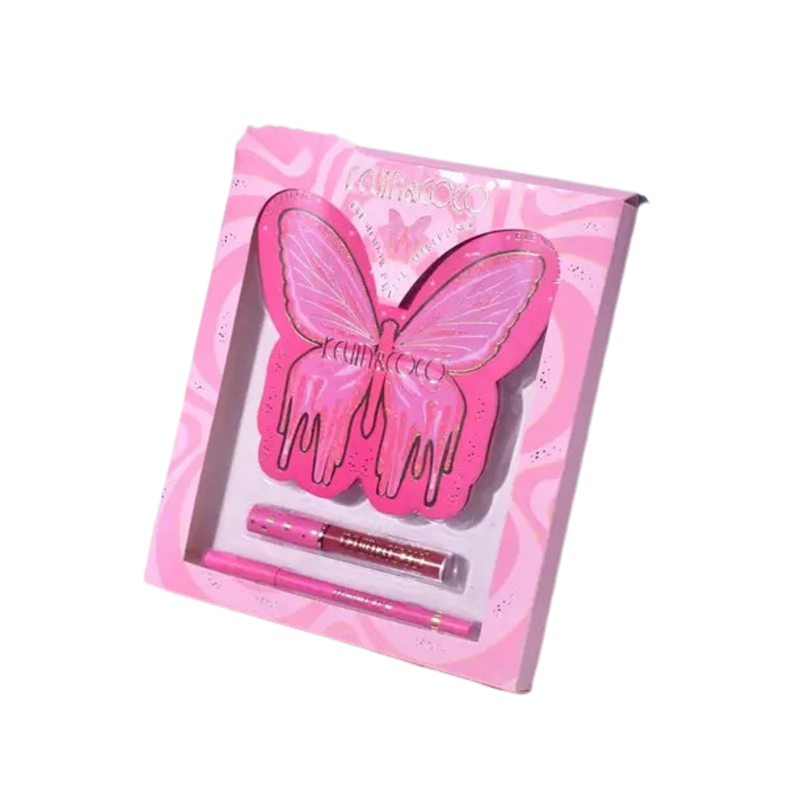 PALETA DE SOMBRAS E BATOM 16 CORES - KEVIN & COCO