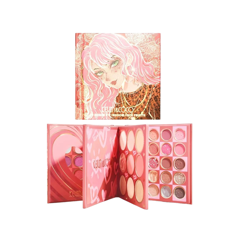PALETA FACIAL 59 CORES - KEVIN & COCO
