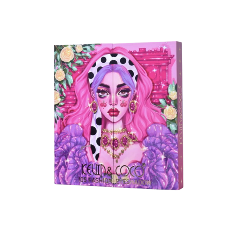 PALETA DE SOMBRAS 105 CORES - KEVIN & COCO
