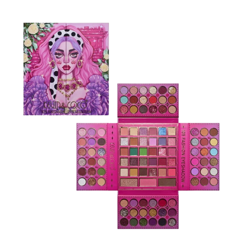 PALETA DE SOMBRAS 105 CORES - KEVIN & COCO
