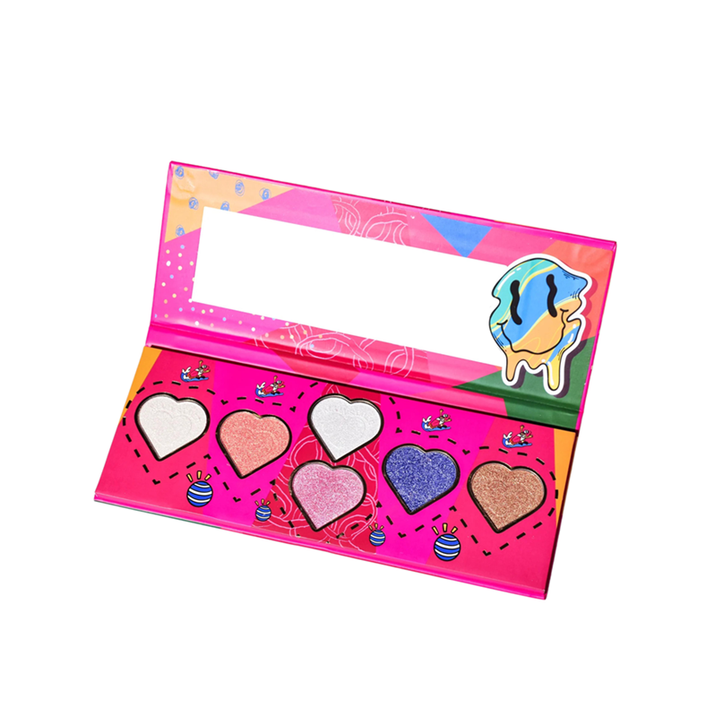 PALETA DE ILUMINADOR 6 CORES - KEVIN & COCO