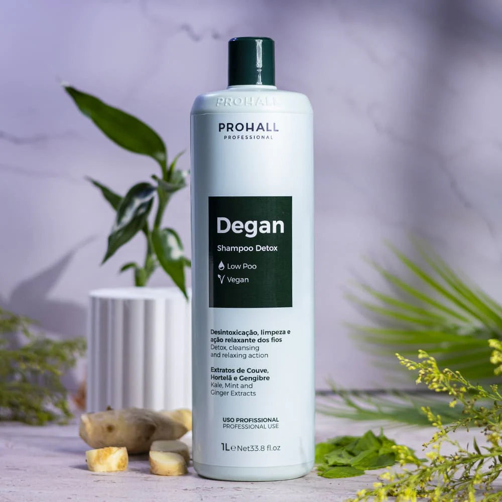 SHAMPOO DEGAN LIMPEZA PROFUNDA DETOX VEGANO 1L - PROHALL