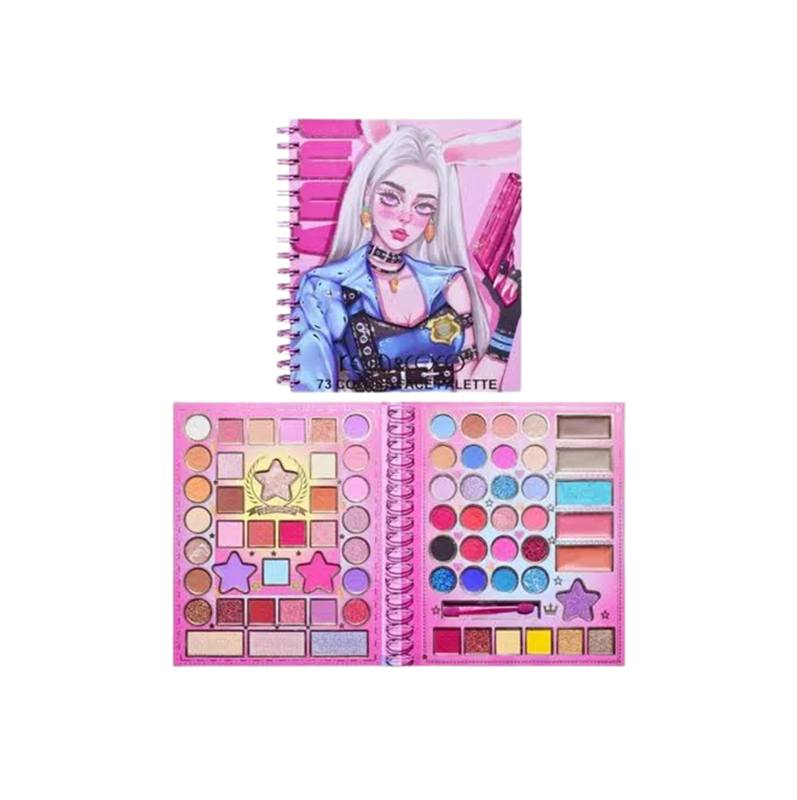 PALETA FACIAL 73 CORES - KEVIN & COCO