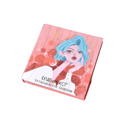 PALETA DE SOMBRAS 59 CORES - KEVIN & COCO