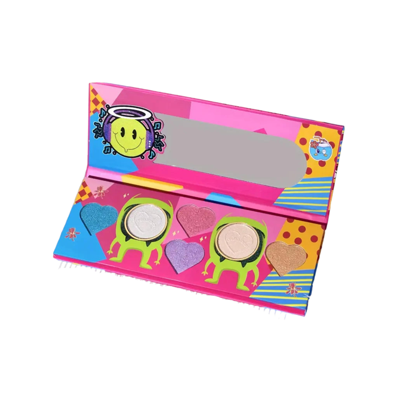 PALETA DE ILUMINADORES 6 CORES - KEVIN & COCO