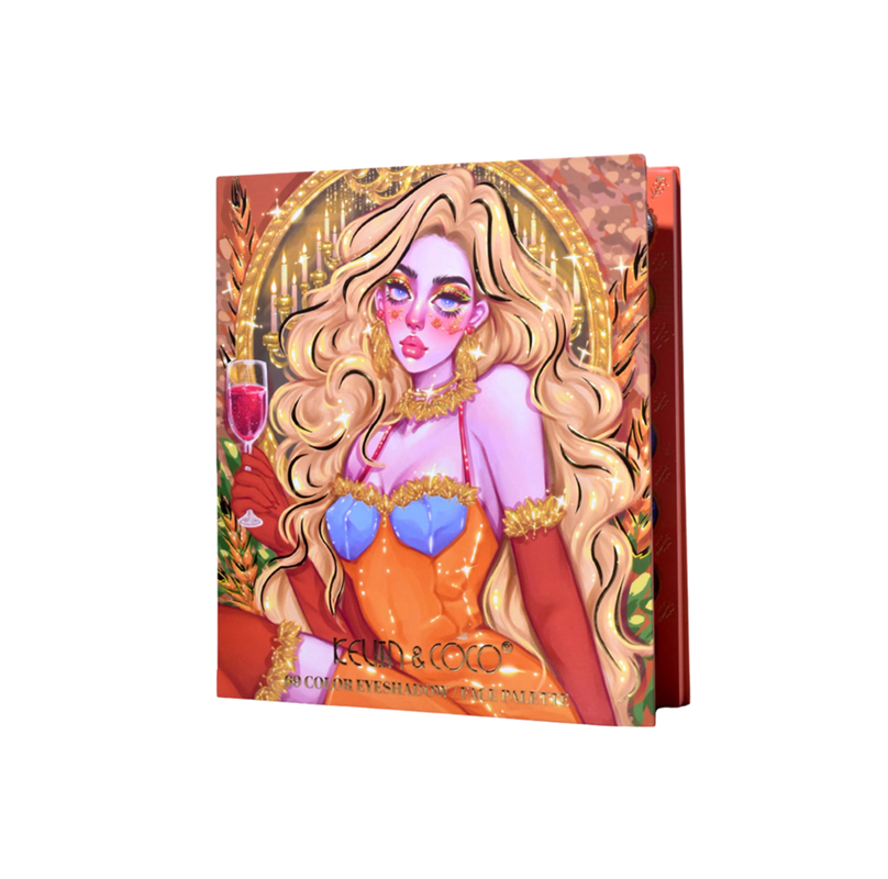 PALETA FACIAL 69 CORES - KEVIN & COCO