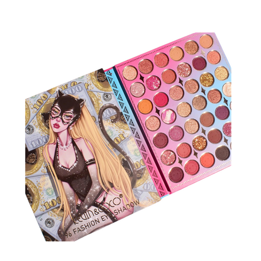 PALETA FACIAL 96 CORES - KEVIN & COCO