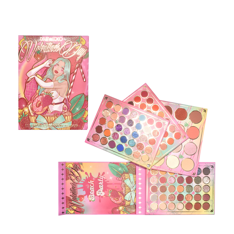PALETA FACIAL 117 CORES - KEVIN & COCO