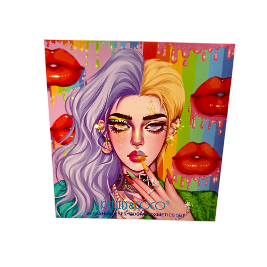PALETA FACIAL 39 CORES - KEVIN & COCO