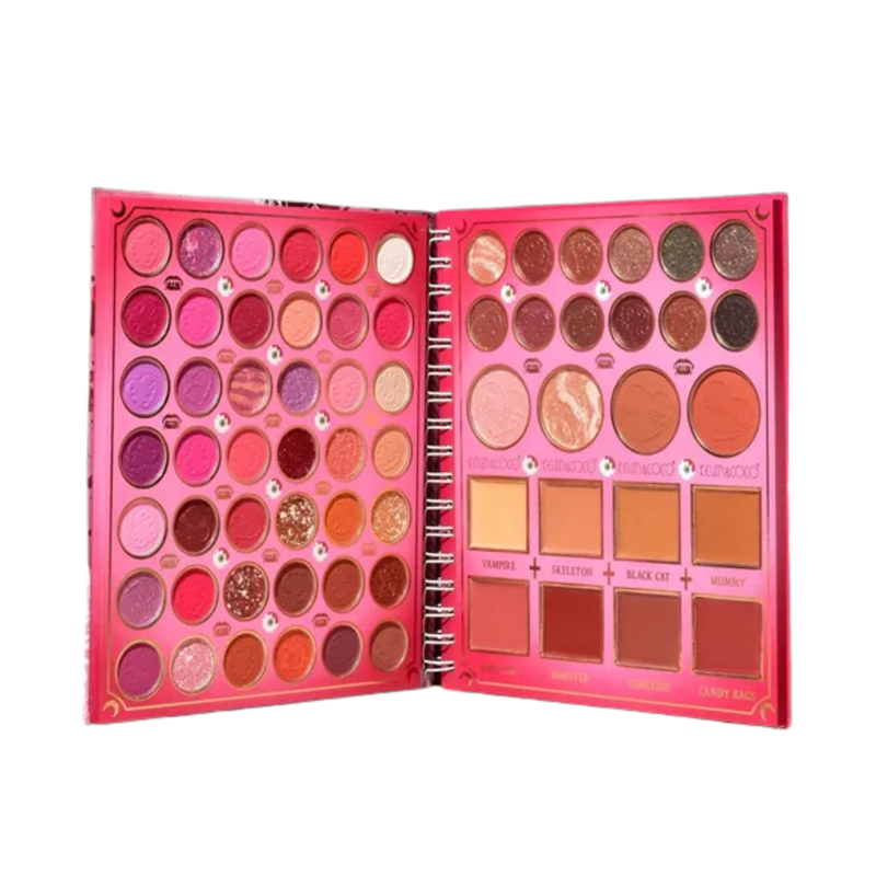 PALETA FACIAL 66 CORES - KEVIN & COCO