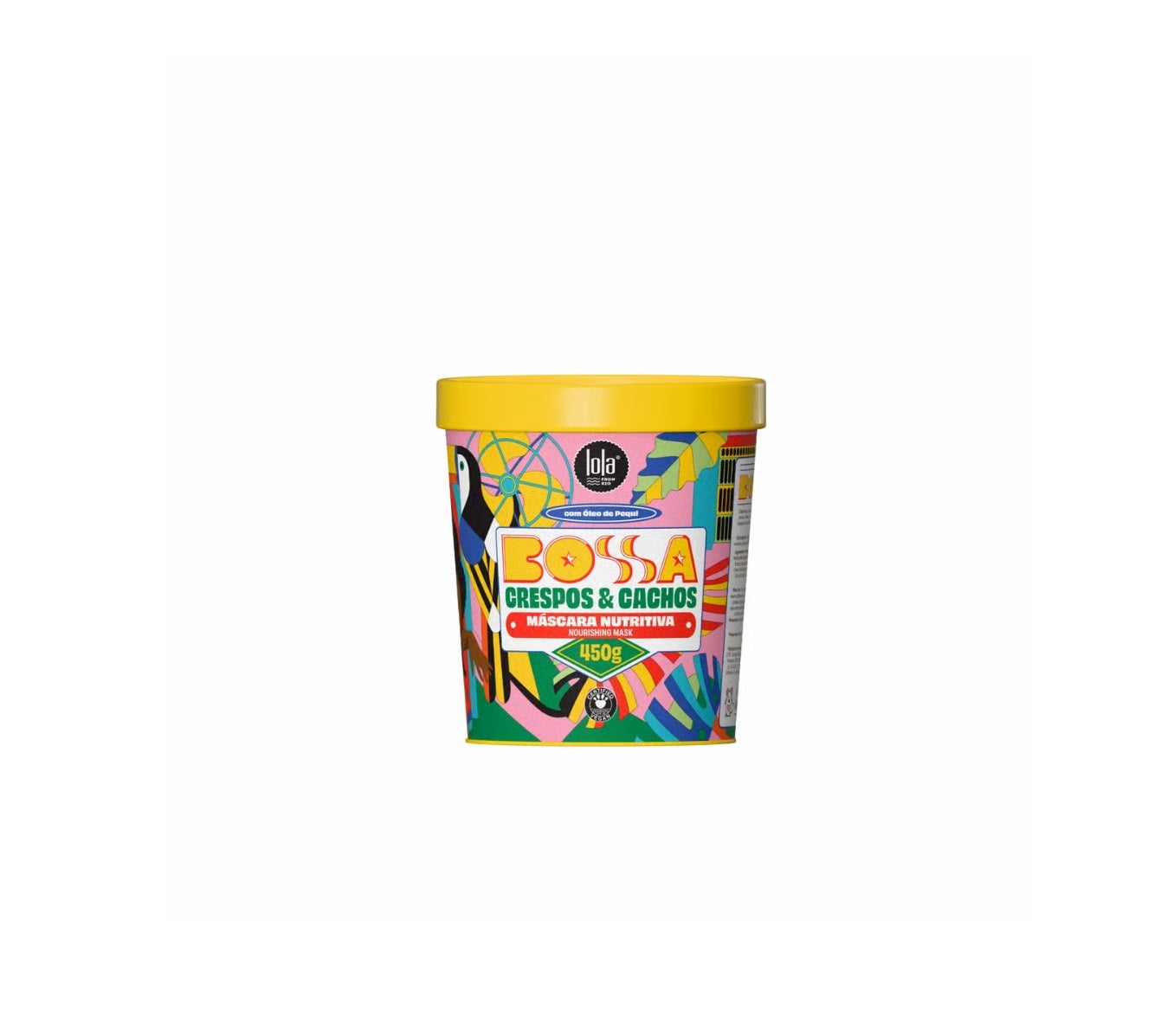 MASCARA NUTRITIVA CRESPOS & CACHOS BOSSA 450G - LOLA COSMETICS