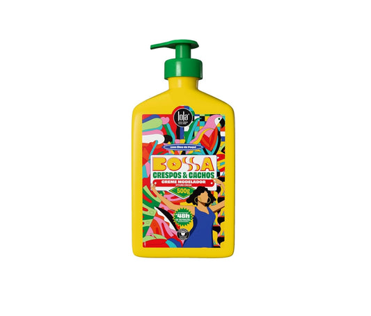 CREME MODELADOR CRESPOS & CACHOS BOSSA 500G - LOLA COSMETICS