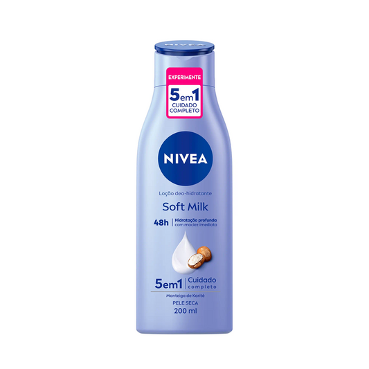 LOÇÃO HIDRATANTE MILK SOFT 200ML - NIVEA