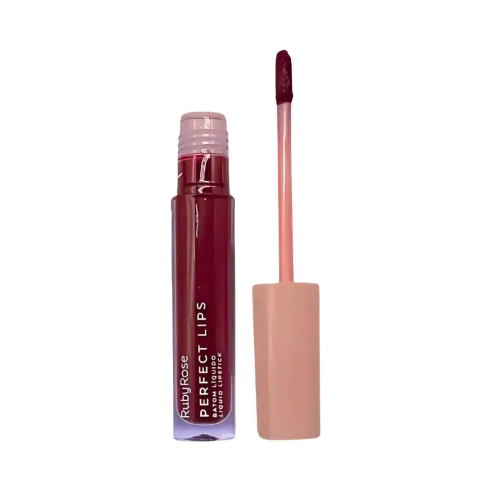 BATOM LIQUIDO PERFECT LIPS - RUBY ROSE