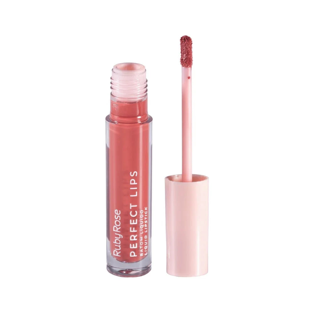 BATOM LIQUIDO PERFECT LIPS - RUBY ROSE
