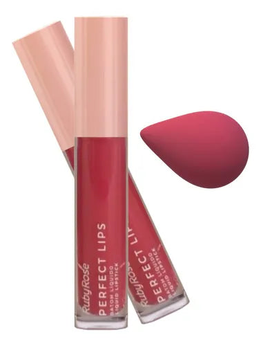 BATOM LIQUIDO PERFECT LIPS - RUBY ROSE
