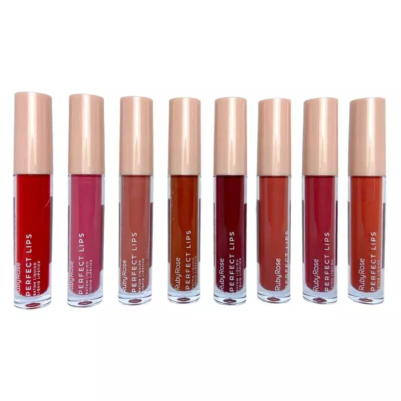HB L6200-G2 BATOM LIQUIDO PERFECT LIPS RUBY ROSE CX C/24
