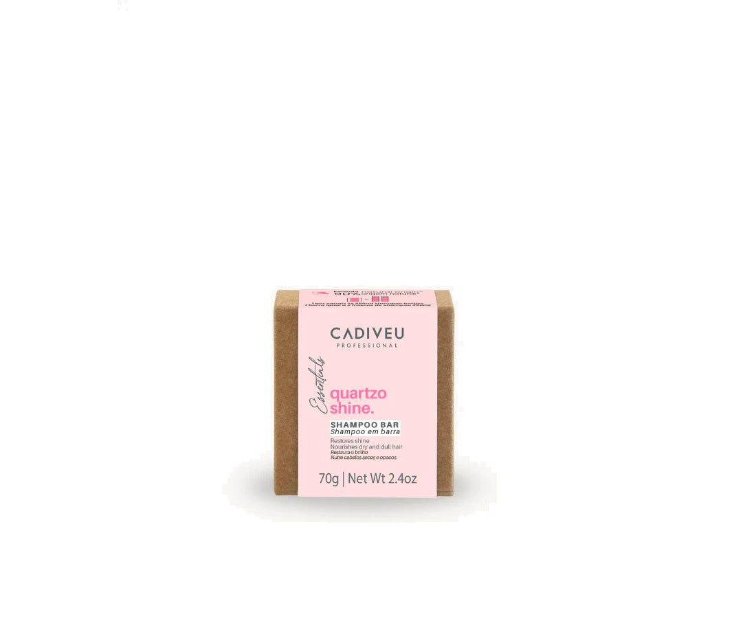 SHAMPOO EM BARRA ESSENTIALS QUARTZO SHINE 70G - CADIVEU
