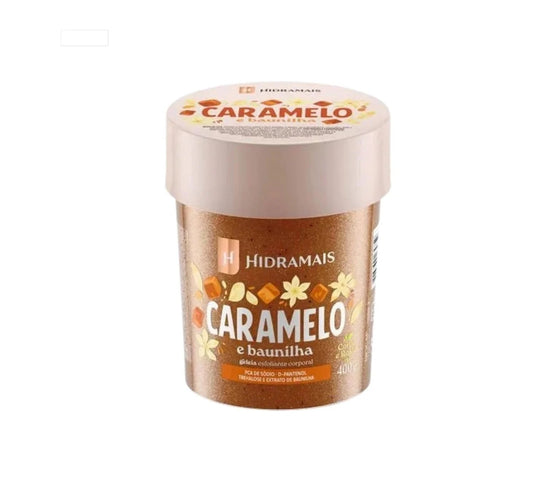GELEIA ESFOLIANTE CARAMELO E BAUNIL 400G