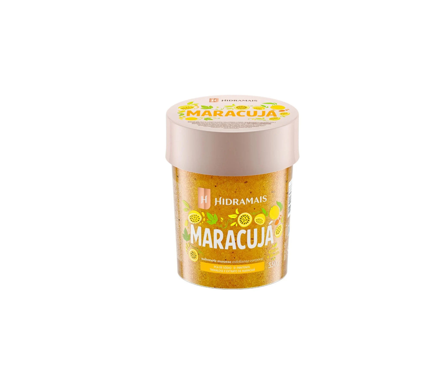 SABONETE MOUSSE ESFOLIANTE MARACUJA 350G